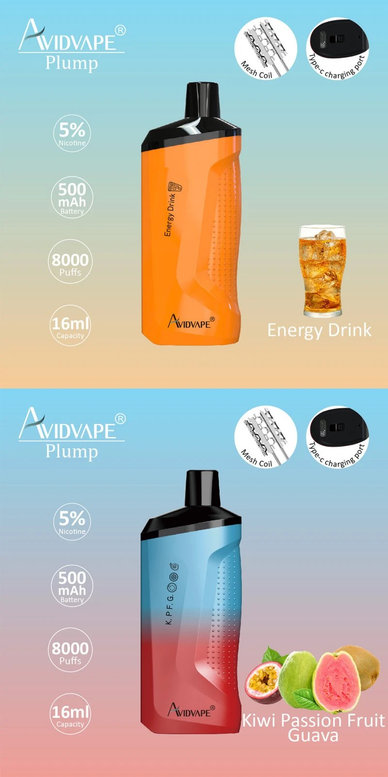 AvidVape Plump 8000 1 AvidVape Plump 8000 1
