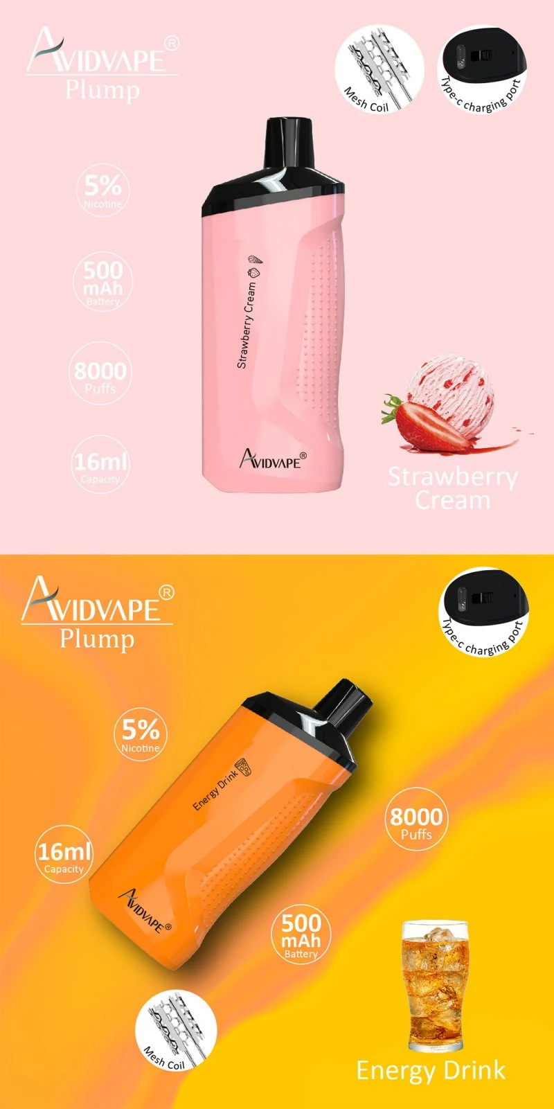 AvidVape Plump 8000 2 AvidVape Plump 8000 2