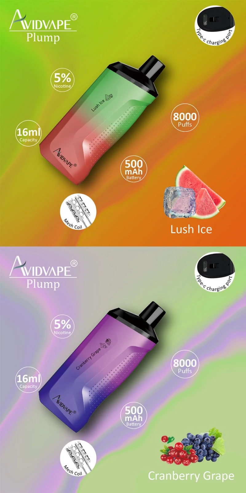 AvidVape Plump 8000 3