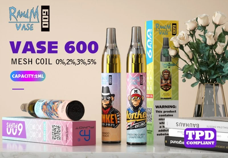 randm vase 600 puffvape