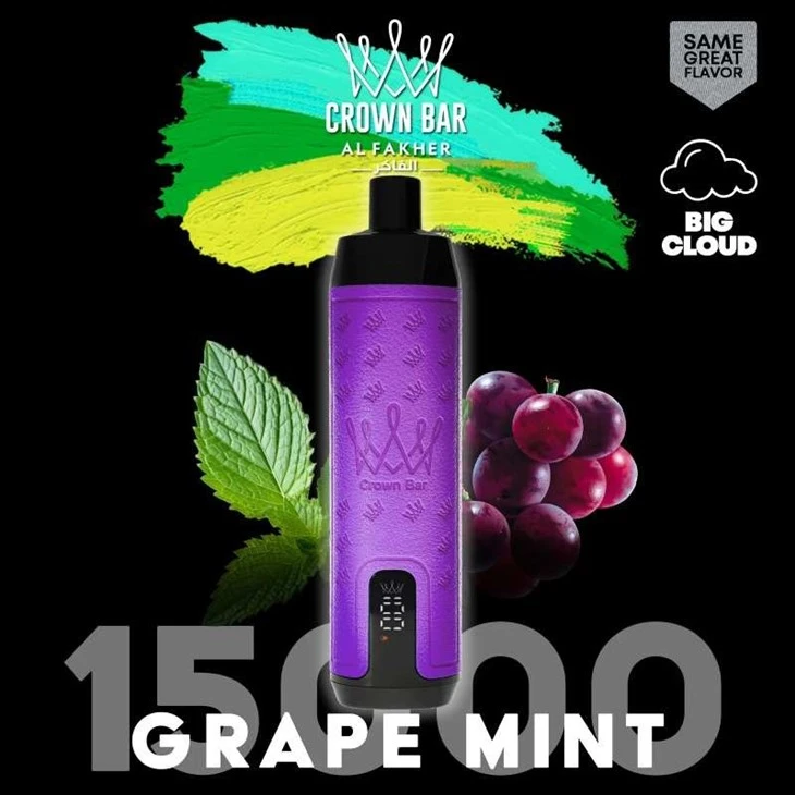 Al Fakher Crown Bar 15000 puff Al Fakher Crown Bar 15000 puff