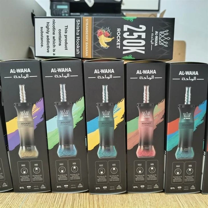 Al Waha Shisha 250K Puffs high quality Al Waha Shisha 250K Puffs high quality