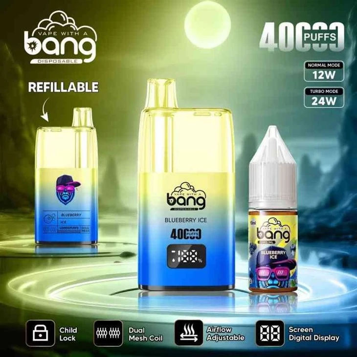 BANG 40000 REFILLABLE 10 BANG 40000 REFILLABLE 10