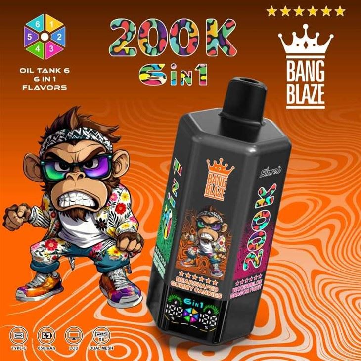 BANG BLAZE 200K 6in1 Flavor best BANG BLAZE 200K 6in1 Flavor best