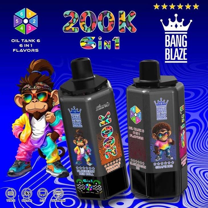 BANG BLAZE 200K 6in1 factory
