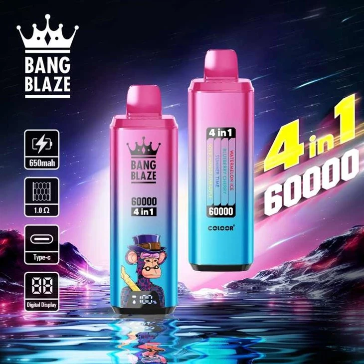 BANG BLAZE 60000 PUFFS 4 IN 1 FLAVOR BANG BLAZE 60000 PUFFS 4 IN 1 FLAVOR