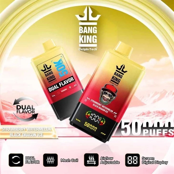 BANG KING 50000 DUAL FLAVOR 12 BANG KING 50000 DUAL FLAVOR 12