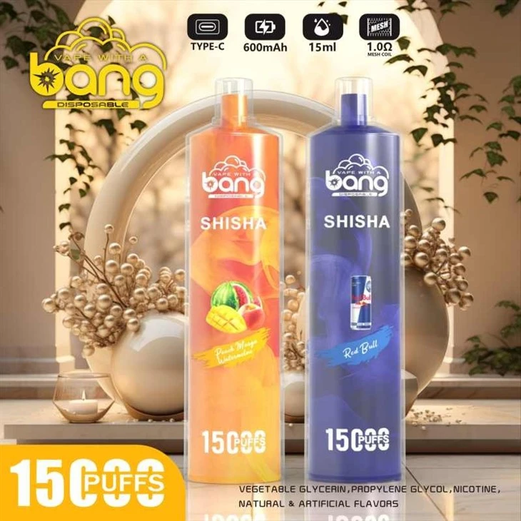 Bang SHISHA 15000 Puff Vape Bang SHISHA 15000 Puff Vape