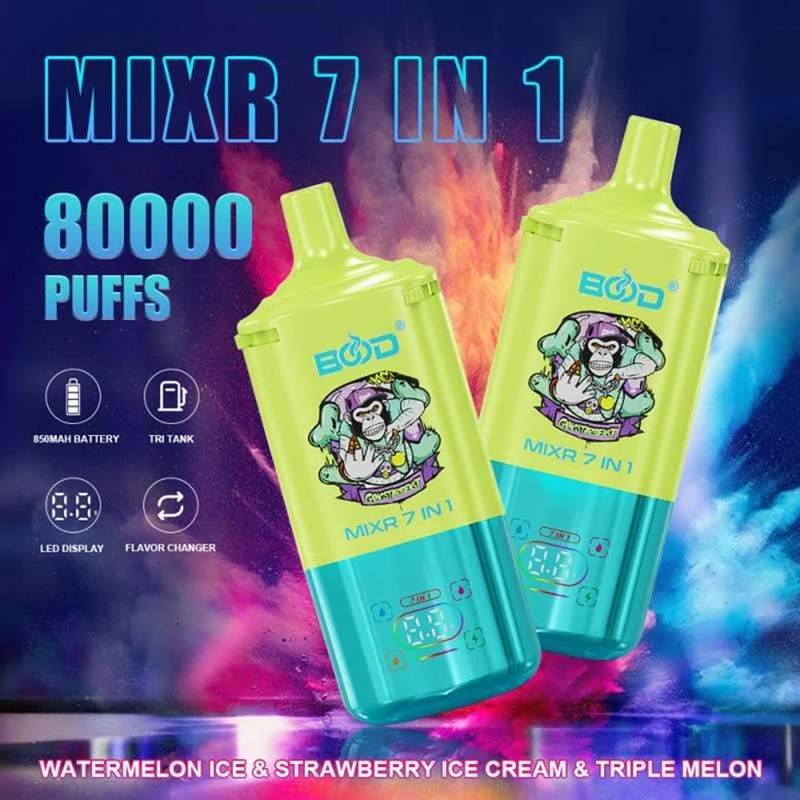 BOOD MIXR 7 IN 1 80000 PUFFS BOOD MIXR 7 IN 1 80000 PUFFS