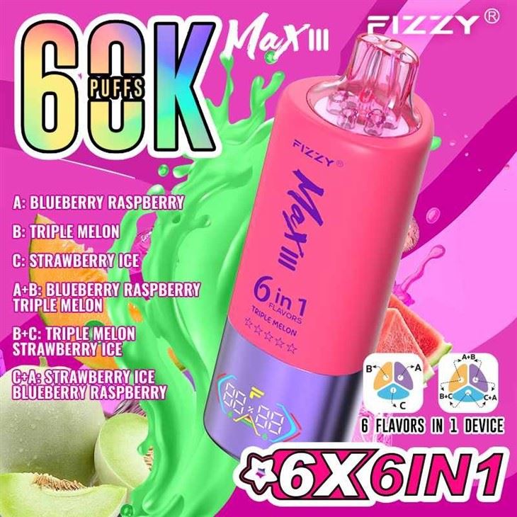 FIZZY 60K PUFFS 5 FIZZY 60K PUFFS 5