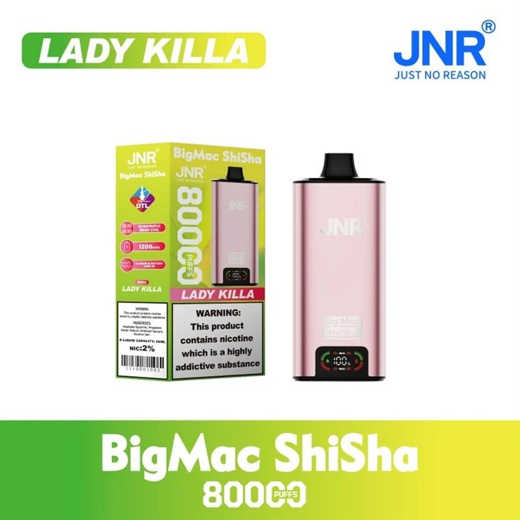JNR Big Mac Shisha 80000 Puffs price JNR Big Mac Shisha 80000 Puffs price
