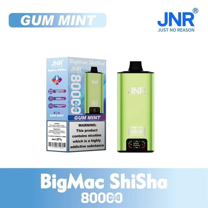 JNR Big Mac Shisha 80000 Puffs best JNR Big Mac Shisha 80000 Puffs best