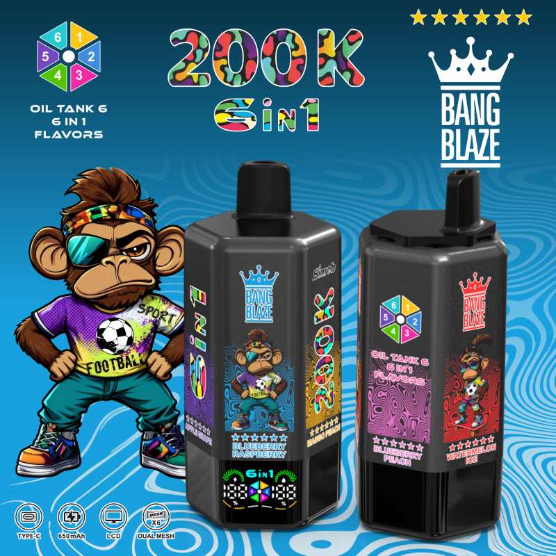 BANG BLAZE 200K 6in1 1 BANG BLAZE 200K 6in1 1