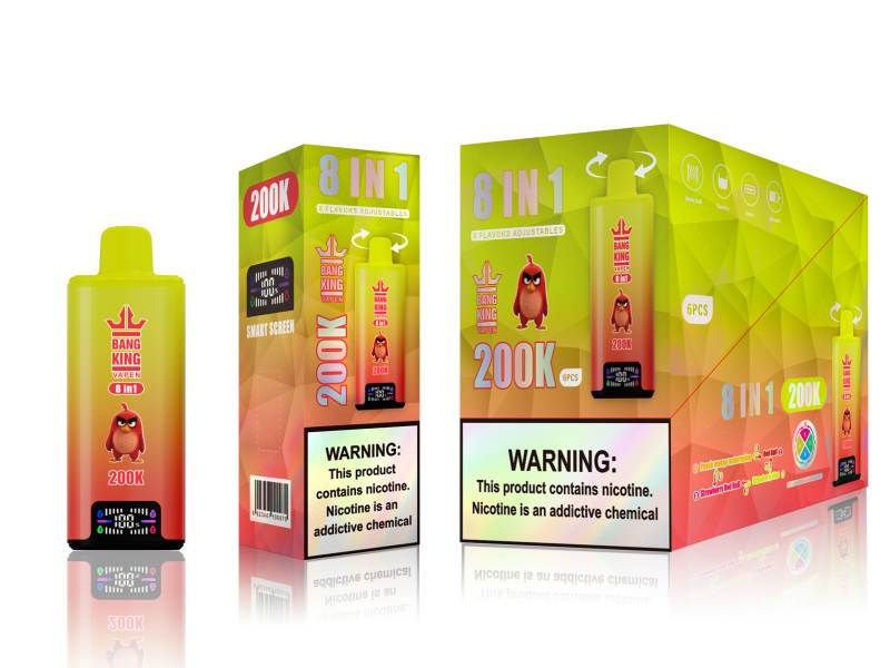 BANG KING VAPEN 8IN1 200K 19 BANG KING VAPEN 8IN1 200K 19