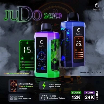 งานพินนาเคิล: TaiJiZen JUDO 24000 Puffs Vape