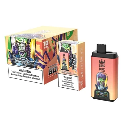 ใหม่ผลิตภัณฑ์ Vape Dual Flavour: Bang Box 50k Puffs Twins