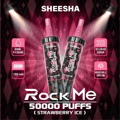 RockMe SHISHA 50000 VAPE ใน-การวิเคราะห์เชิงลึก: เมื่อบุหรี่ไฟฟ้าแบบใช้แล้วทิ...