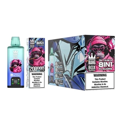 BANG BOX 200K Disposable Vape – ตัวเลือกที่ต้องการสำหรับความจุสูง ชาร์จใหม่ได...