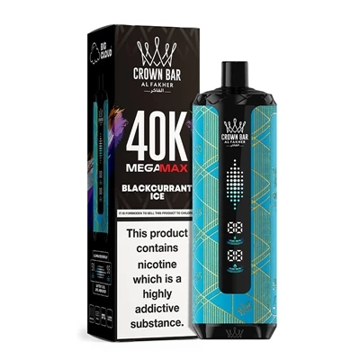 AL Fakher Crown Bar MegaMax 40K — ตัวเลือกยอดนิยมสำหรับบุหรี่ไฟฟ้าแบบใช้แล้วท...