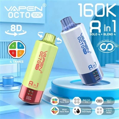 หลากหลายรสชาติ ไม่มีการประนีประนอม: Vapen Octo 160K 8in1 กำหนดนิยามใหม่ให้กับ...