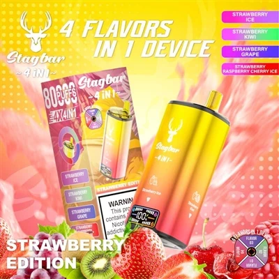 คำแนะนำช่องทางขายส่ง Hotselvape: Stag Bar 4in1 80000 Puffs - การวิเคราะห์การป...