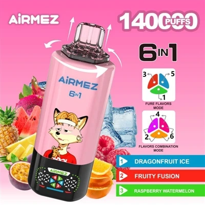 Airmez Fox 140000: การเปิดศักราชใหม่ของ Vape แบบใช้แล้วทิ้ง