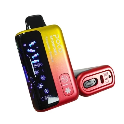 POCO SNOWMAN 70K PUFFS: บุหรี่ E- ผสมผสานเข้ากับชีวิตประจำวันของคนหนุ่มสาวได้...