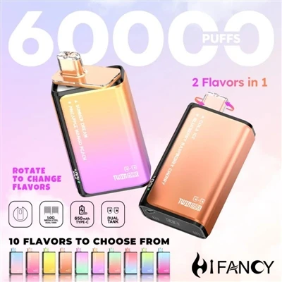 HIFANCY TWINMAX 60K — เพลิดเพลินกับสองรสชาติที่ถูกใจคุณ ลิ้มรสทุกคำที่กัด