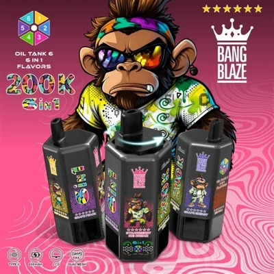 BANG BLAZE 200K 6in1: แท่งเดียวในมือ มีหกรสชาติให้เลือก สูบจนคุณลืมเวลา