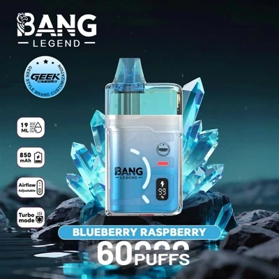 BANG LEGEND 60000: ตำนานใหม่ของชีวิตบุหรี่อิเล็กทรอนิกส์ของคุณ