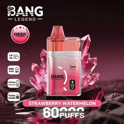 BANG LEGEND 60K: เทรนด์ใหม่ของคุณใน-ไลฟ์สไตล์บุหรี่อิเล็กทรอนิกส์