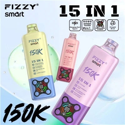 FIZZY SMART 15 IN 1 150K: บุหรี่หนึ่งมวน ความสุข 15 ชนิด