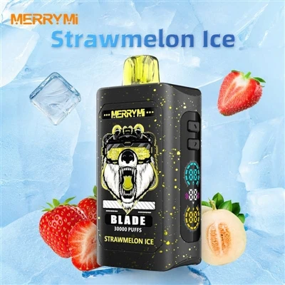 Merry Mi Blade 30000: บุหรี่ E- แบบใช้แล้วทิ้งที่ผู้ใช้ความถี่สูง- จะเก็บไว้ไ...