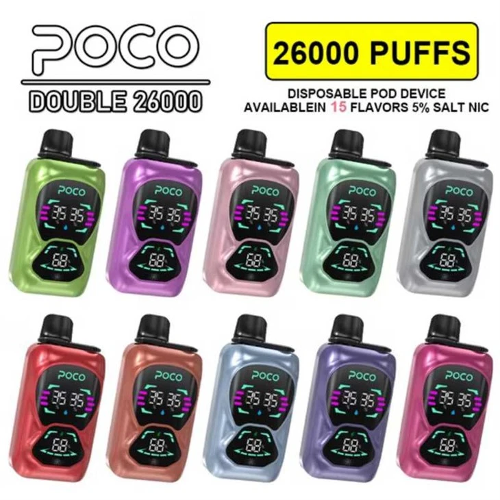 POCO DOUBLE 26000 PUFF POCO DOUBLE 26000 PUFF