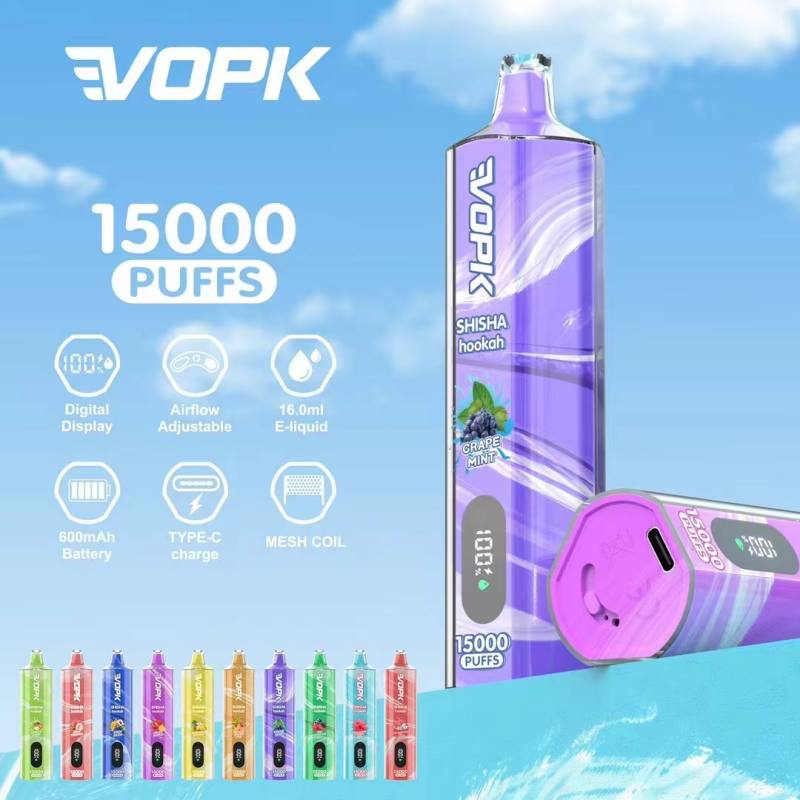 VOPK Shisha hookah 15000puffs vape vapes VOPK Shisha hookah 15000puffs vape vapes
