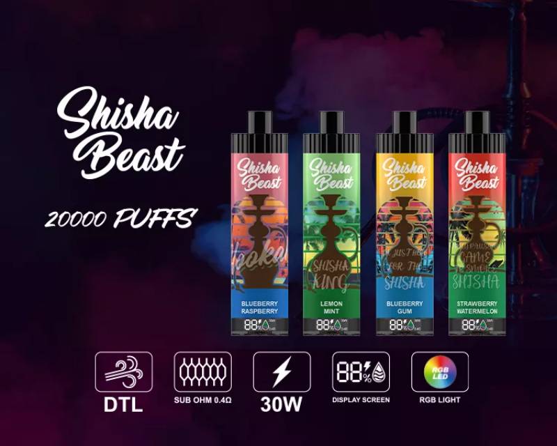 rm shisha beast 20000 puffs DTL