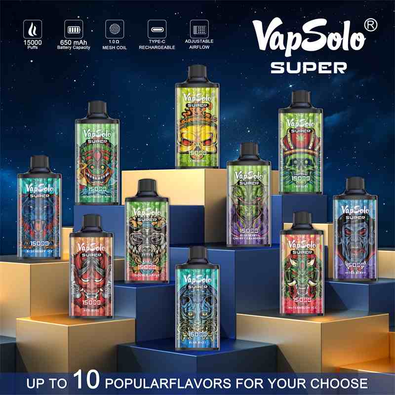 vapsolo-super-15000-puff-disposable-vape-VapSolo SUPER 15000