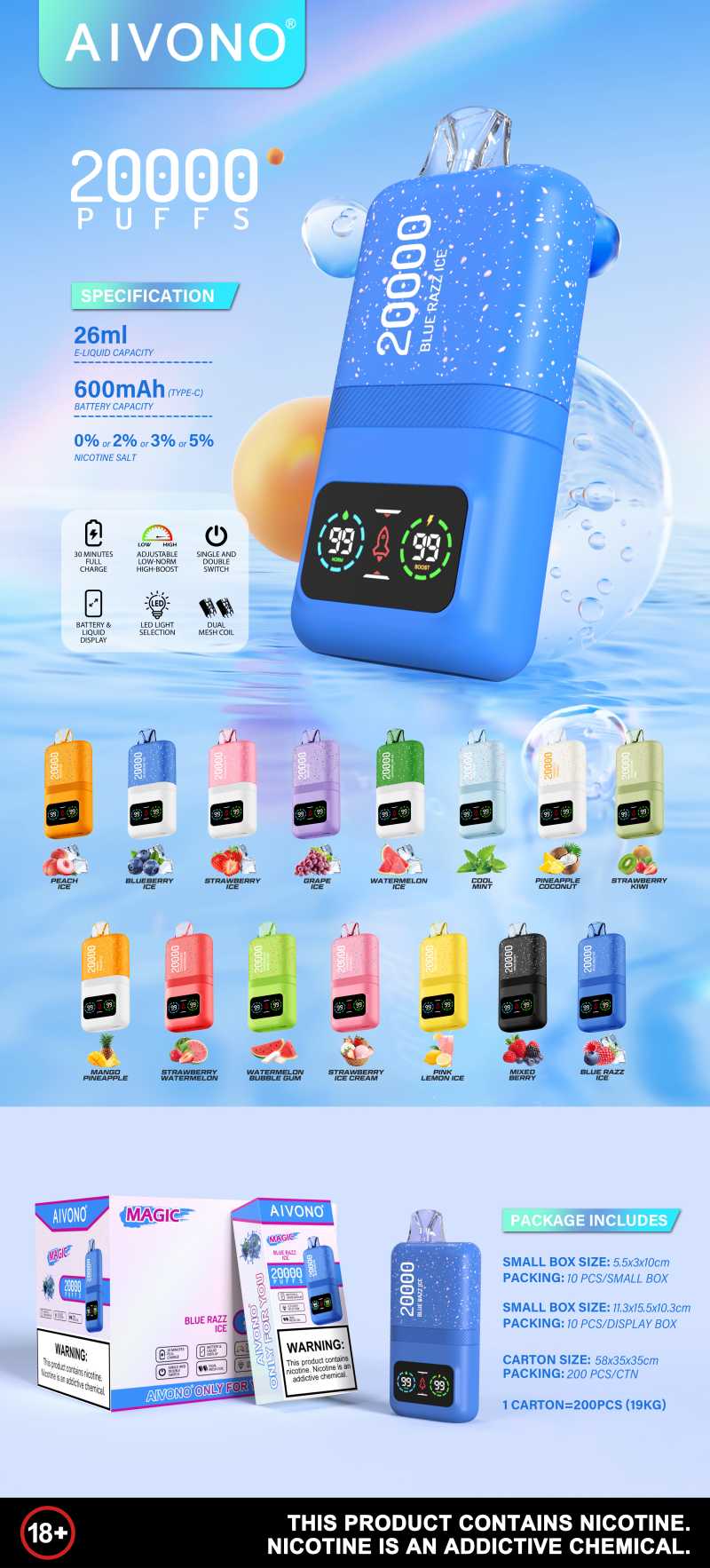 Aivono magice 20000 50 Aivono magice 20000 50