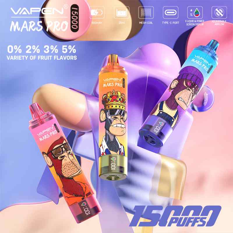 VAPEN MARS PRO 15K Puffs VAPEN MARS PRO 15K Puffs