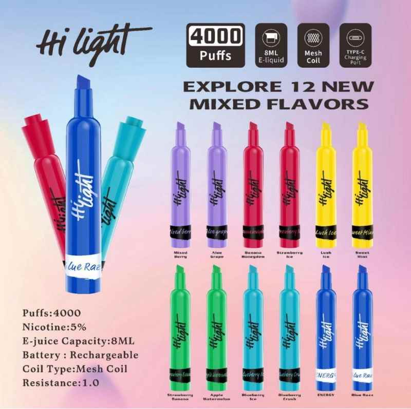Aimode-Custom-Wholesale-I-Vape-Hi-Light-4000-Puffs-Rechargeable-Electronic-Cigarette-Highlight-Office-4-Ready-to-Ship Aimode-Custom-Wholesale-I-Vape-Hi-Light-4000-Puffs-Rechargeable-Electronic-Cigarette-Highlight-Office-4-Ready-to-Ship
