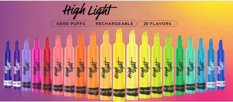 Disposable-Vape-Highlight-Office-4000-Puffs-E-Cigarette-Device-Salt-Vaper-Electronic-Cigarette