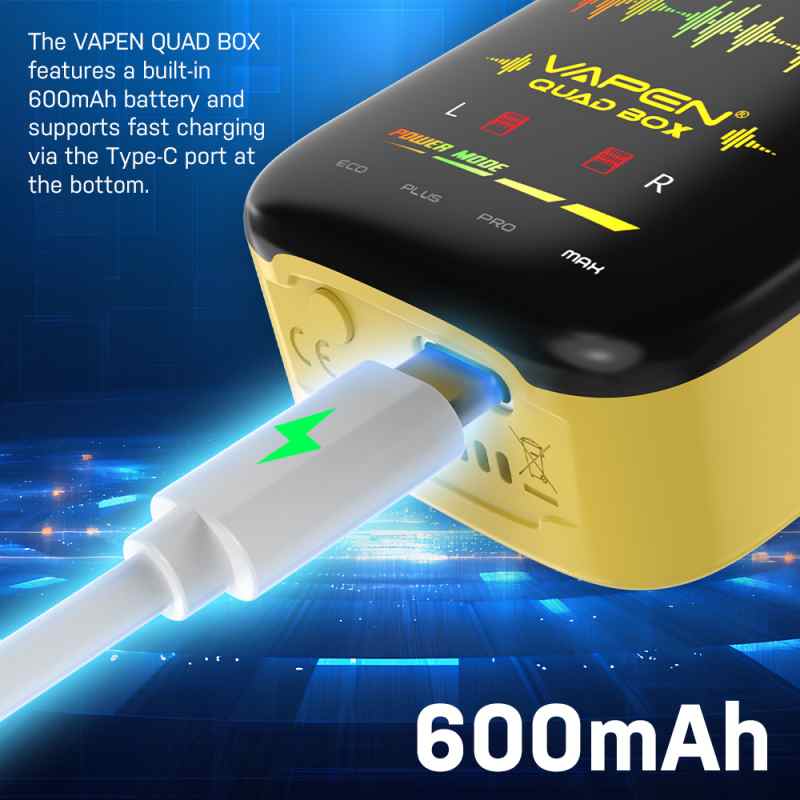 VAPEN QUAD BOX 20K 5 VAPEN QUAD BOX 20K 5