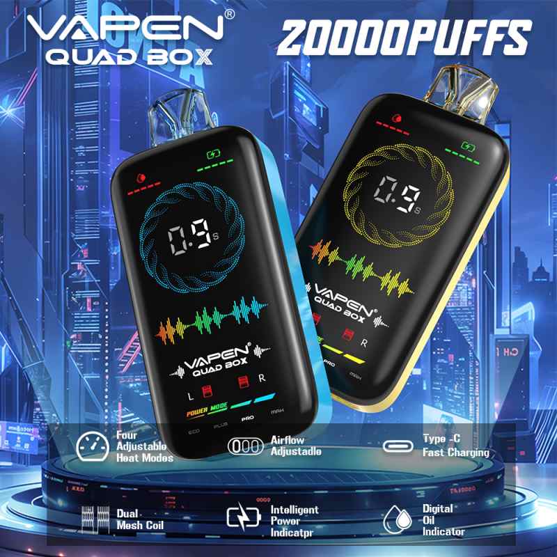 VAPEN QUAD BOX 20K VAPEN QUAD BOX 20K