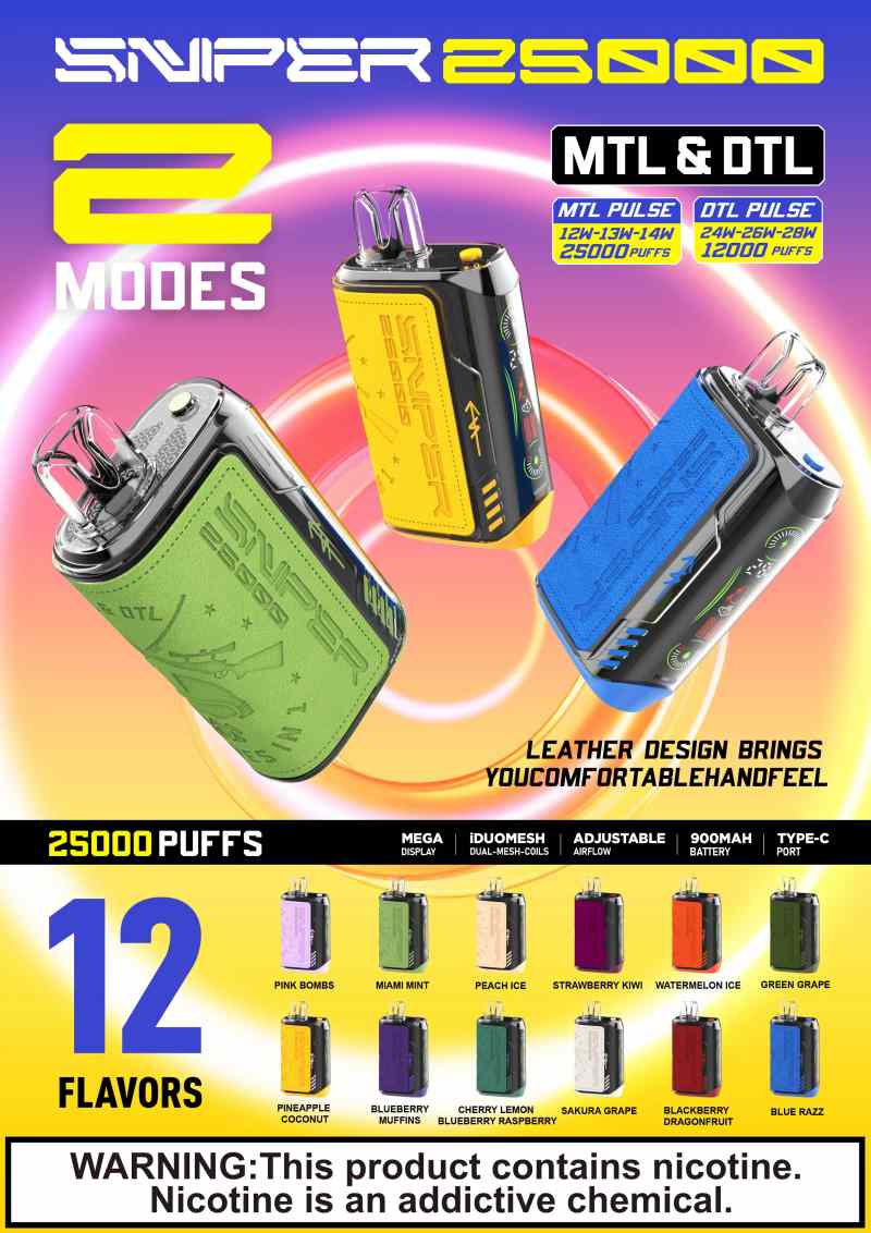 VAPMOD SNIPER 25000 5