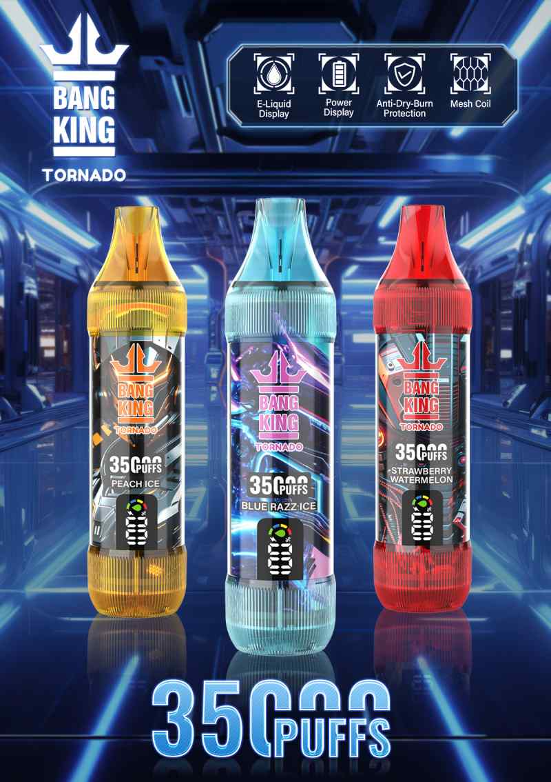 BANG KING TORNADO 35000 PUFFS 5 BANG KING TORNADO 35000 PUFFS 5