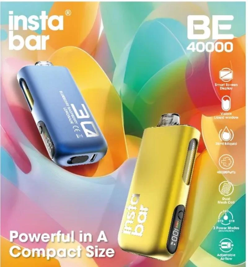 Insta-Bar-Be-40000-Puff-Fume-Mini-1000-Bood-R-M-Twins-Elf-Fs-Sigarette-Disposable-VapeInsta bar 40000 Insta-Bar-Be-40000-Puff-Fume-Mini-1000-Bood-R-M-Twins-Elf-Fs-Sigarette-Disposable-VapeInsta bar 40000