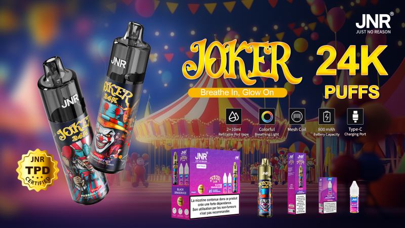 jnr-joker-refillable-disposable-vapeJNR JOKER 24000