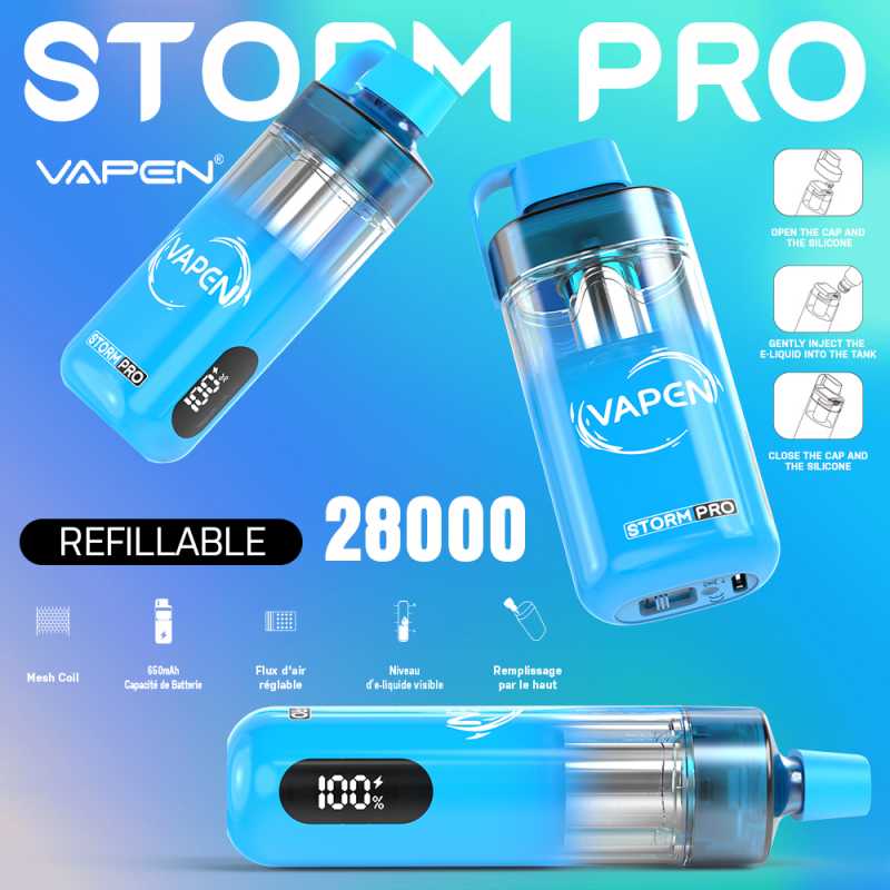 VAPEN STROM PRO 28000 31