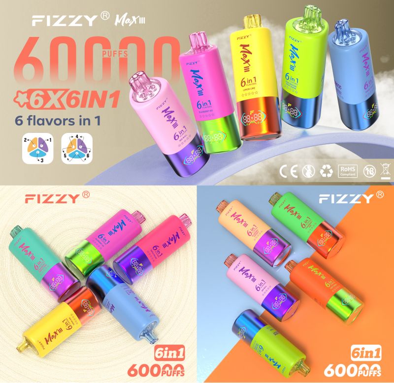 FIZZY MAX 60K PUFFS 3 FIZZY MAX 60K PUFFS 3