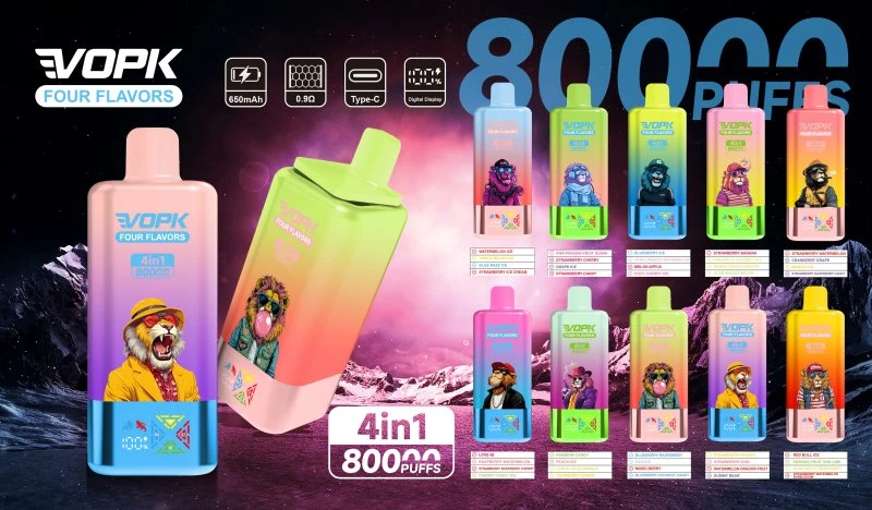 VOPK FOUR FLAVORS 80000 puff